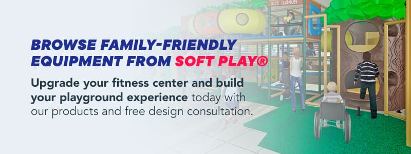 Browse family friendly equipment form Soft Play