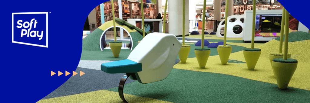 Indoor playground area