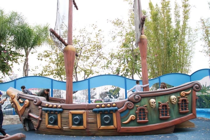 pirate ship play structure