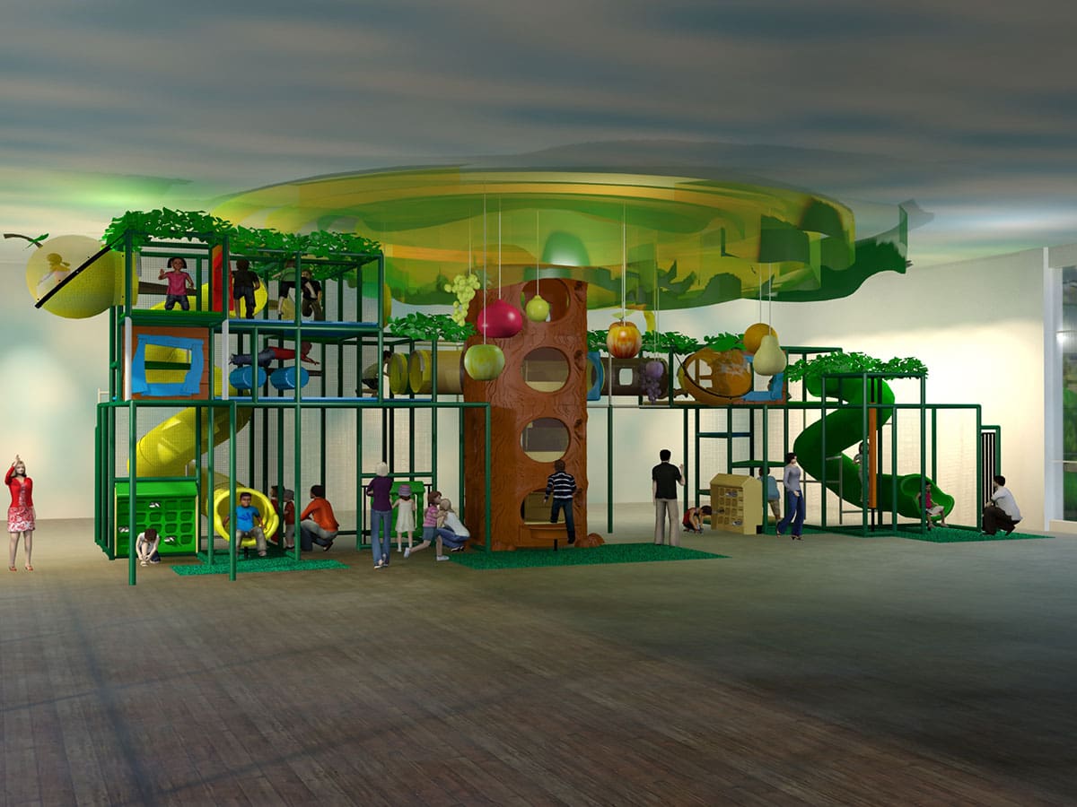 fruitland themed indoor playground