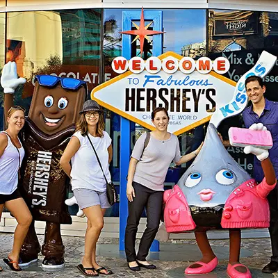 hersheys branded sign