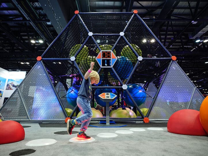 indoor interactive challenge course