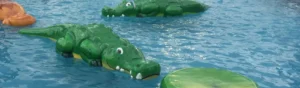 floating alligator toys