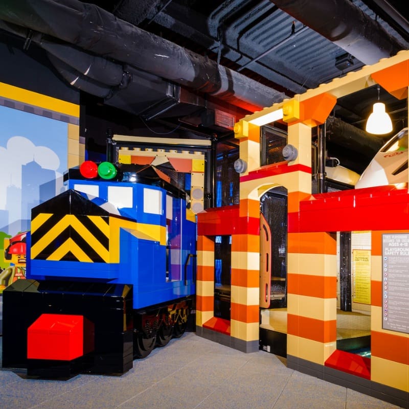 lego land kids play area, train